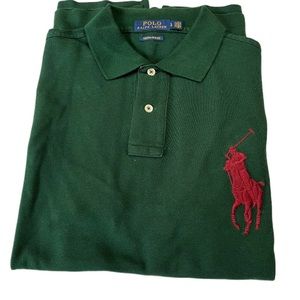 Polo Ralph Lauren polo shirt; number 3 on sleeve